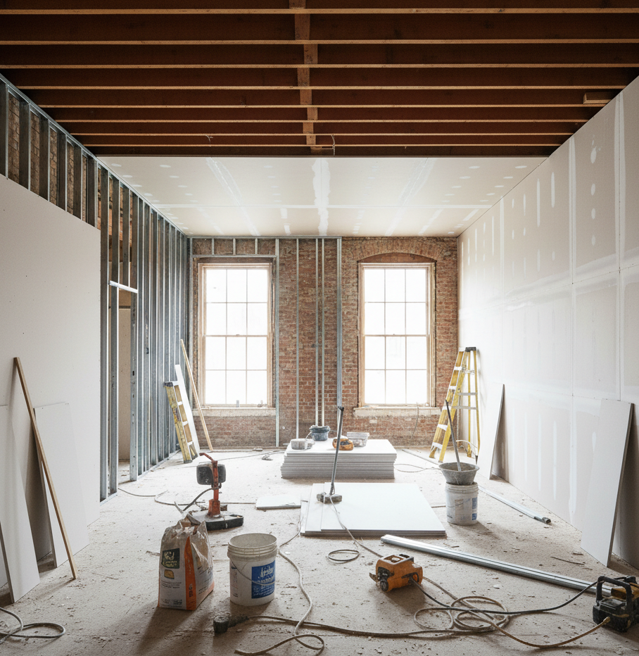 Trockenbau und Sanierung im Innenausbau